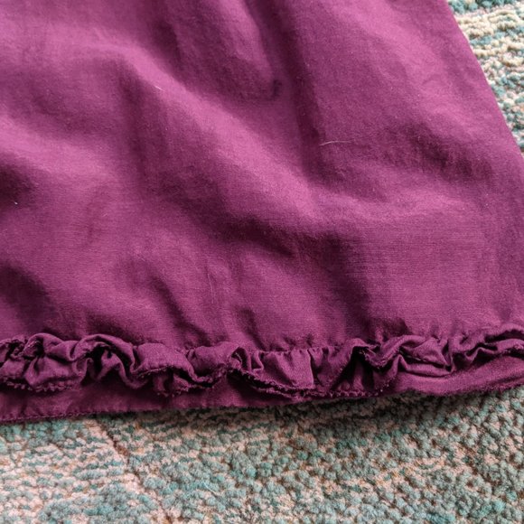 EUC Gap Burgundy Red Cotton/Silk Tank/Cami - Small - Picture 3 of 11